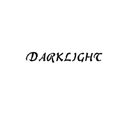 DarkLight Hand Lettering Logo black design logo typography