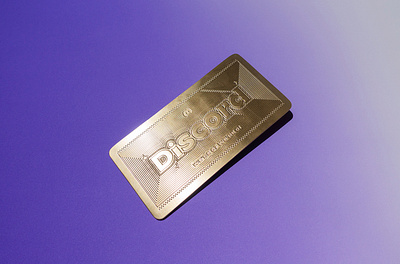 Discord 6th Birthday Gold Bar award design discord gold gold bar merch