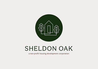 Sheldon Oak Logo branding logo