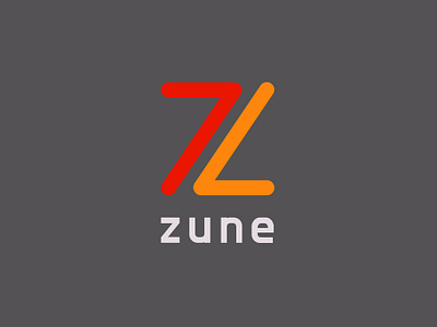 Zune Conceptual Rebrand branding design graphic design logo