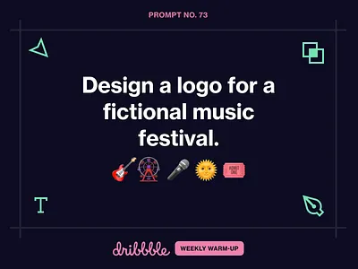 Design a logo for a fictional music festival. branding community concert design dribbble dribbbleweeklywarmup festival logo music music festival prompt weekly warm up
