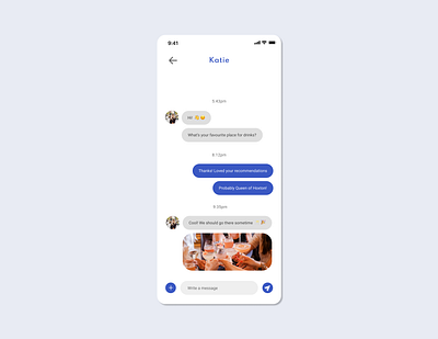 Daily UI 013 - Direct Messaging