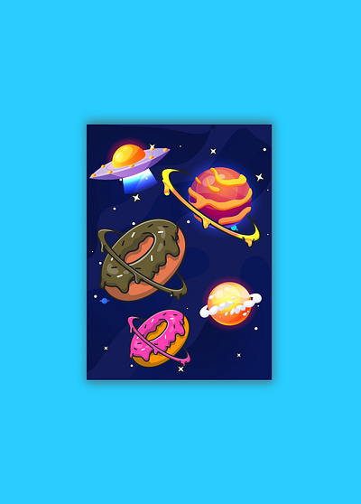 Doughnut Planet illustration