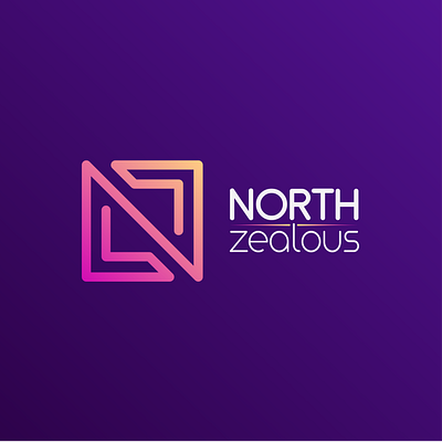 North ZEALOUS branding creative design graphic design illustration logo logodesign logotype