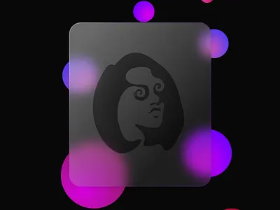 Glassmorphism - Figma design figma illustration vector