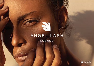 Branding & Logo Design For Angel Lash Lounge | Diff Studio MY branding design logo