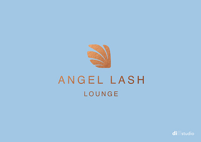 Logo & Brand Identity For Angel Lash Lounge | Diff Studio MY beauty brand branding design graphic design logo