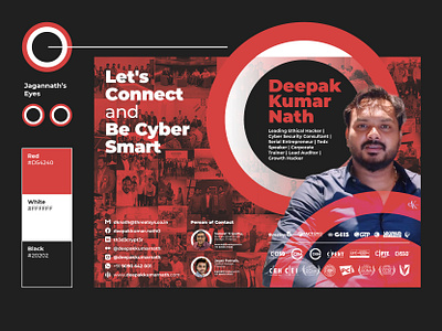 Portfolio for Deepak Kumar Nath, Cyber Security Entrepreneur.... black book booklet booklet design branding concept cover design design editorial editorial design graphic design jagannath magazine magazine design portfolio portfolio design print design profile red