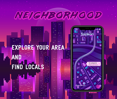 Neighborhood iOS App figma ios ios app ios design mobile ux app ux ui mobile