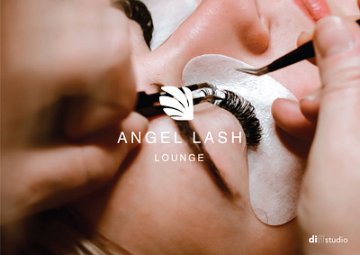 Logo & Brand Identity For Angel Lash Lounge | Diff Studio MY beauty brand brand application brand identity branding design graphic design logo