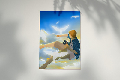 The bird design illustration