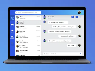 Direct Messaging dailyui design figma ui uiux ux webdesign