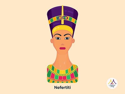 Nefertiti Character character character design illustration illustrator