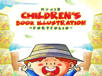 Mujix Children's Book Illustration Portfolio artwork books character children graphic design illustration mujix