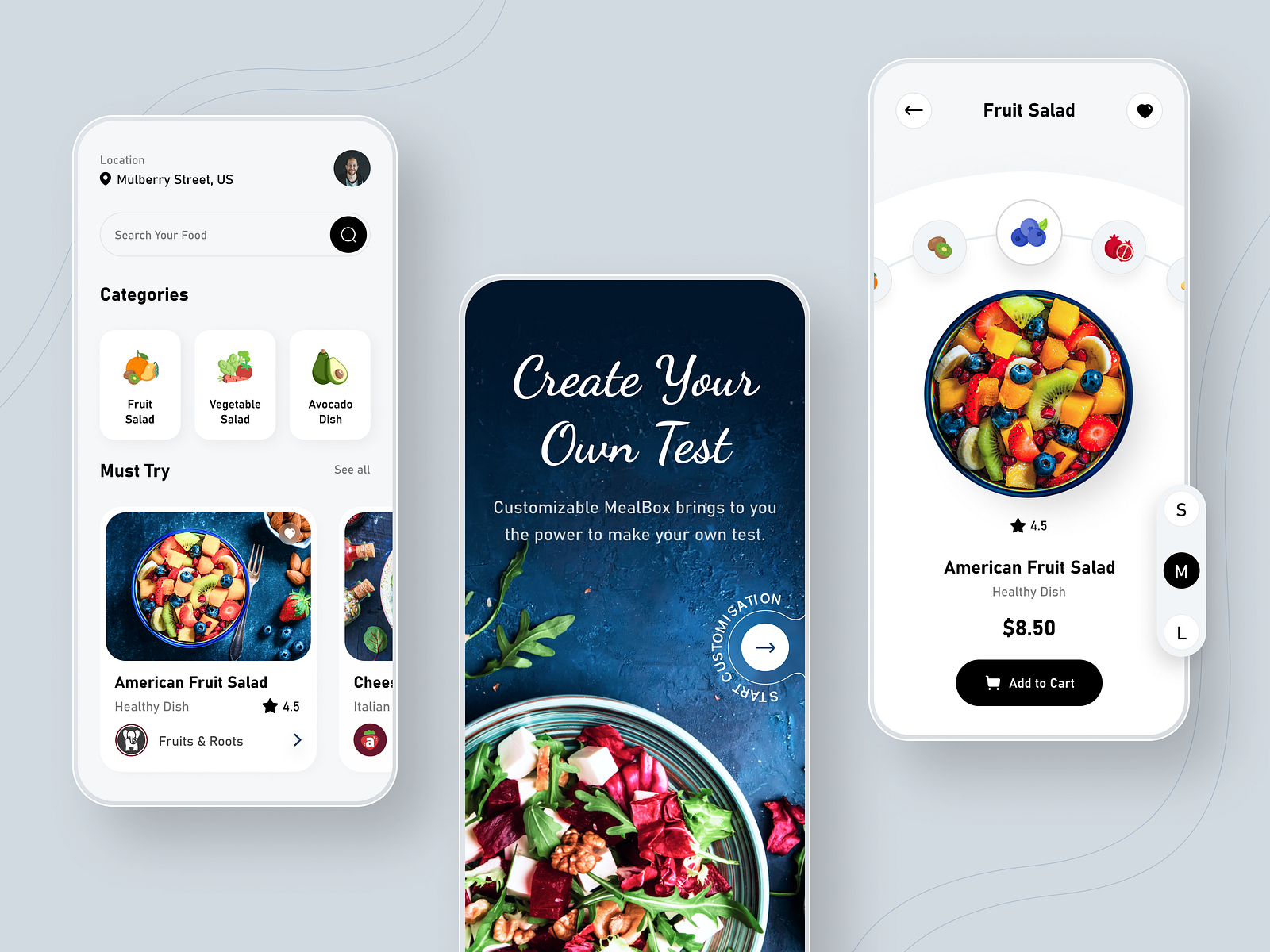 Organic Food Delivery App by MQoS UI/UX for MultiQoS on Dribbble