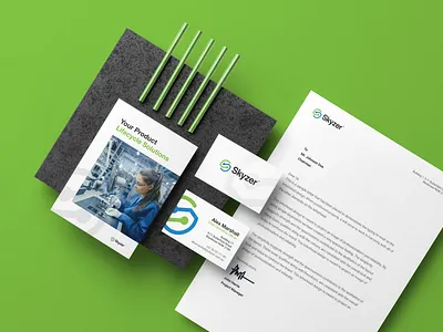 Skyzer Branding brand identity brand redesign brand refresh branding corporate corporate logo logo logo design skyzer