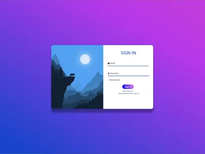 Pleasing Sign In page branding design logo marketing poster typography ui ux web webinar website