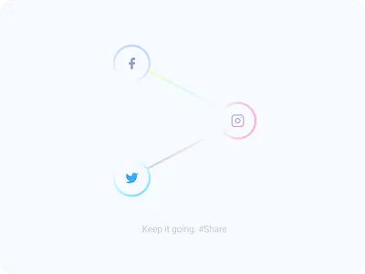 Day 010 - Social share button/icon figma icon ui uidesign ux