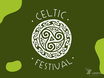 Celtic festival - Logo branding challenge illustration logo vector weeklywarmup