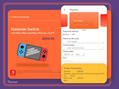 Credit card checkout page app branding design icon illustration logo ui vector