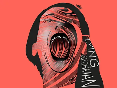 Dutchman design drawing dutchman fly flying girl illustration opera procreate