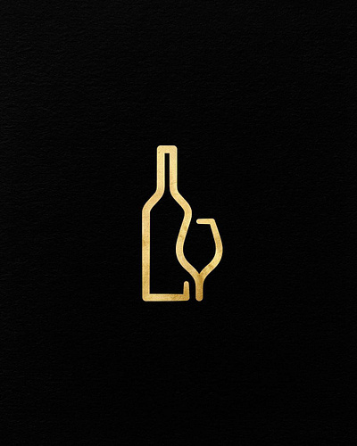 Wine store logo design logo design logodesign minimalism winelogo