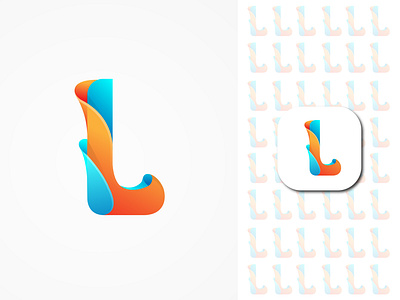 L LETTER MODERN LOGO app brand branding design graphic design graphic logo icon illustration l letter logo letter letterlogo logo logo concept logofolio minimal minimal logo modern modern logo vector