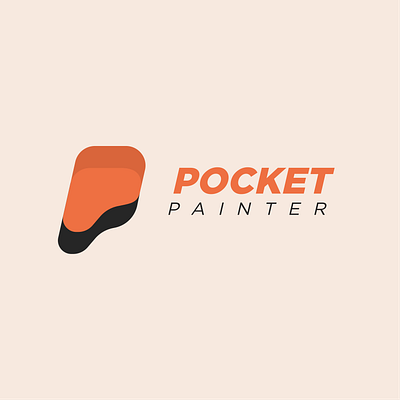 Pocket painter branding creative design design graphic design illustration logo logodesign logotype vector