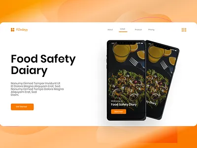 FOOD WEBSITE DESIGN 3d branding graphic design logo motion graphics