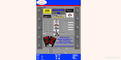 A-Level Website Motorsports - Group Work design logo ui ux web