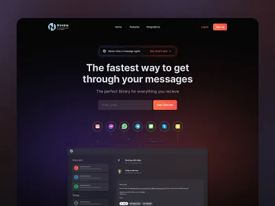 Artificial Intelligence Web UI - Bot landing page ai artificial artificial intelligence web ui design illustration ui ux webdesign