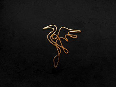 Bird logo icon app bird logo branding design dribbble best shot game bird logo game icon game logo golden logo icon illustration logo vector
