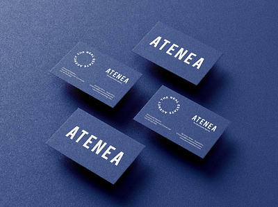 Atenea | Real Estate Agency branding graphic design identity logo real estate