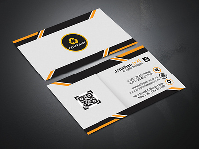 CORPORATE BUSINESS CARD DESIGN branding graphic design illustration