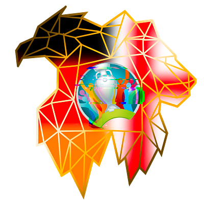 Round of 16 branding design icon illustration logo