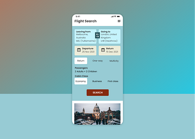 Daily UI :: 068 (Flight Search) daily100challenge dailyui dailyuichallenge flightsearch ui uidesign ux