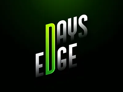 DAYS EDGE branding design icon illustration logo logo design vector