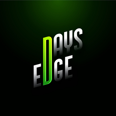 DAYS EDGE branding design icon illustration logo logo design vector
