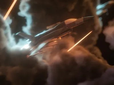Woosh! 3d blender illu illustration render