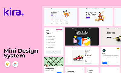 Kira local business pink seo smmaa tech startup web development website design