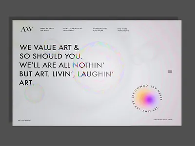 AW Bubble Website mockup // adobexd branding bubble design graphic design illustration logo mockup prototype typography ui ux vector website website design website mockup