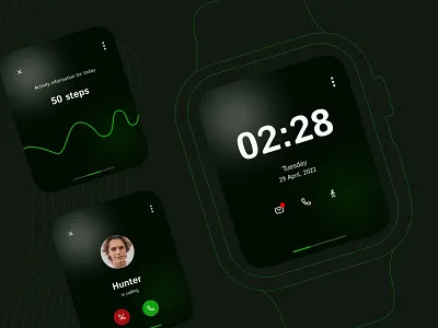 Apple Smart Watch 3d apple watch branding design designs graphic design illustration interface logo smart watch typography ui ux watch web website widget