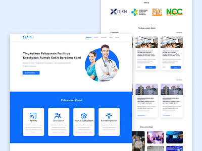 APCI Website Redesign graphic design ux web ui