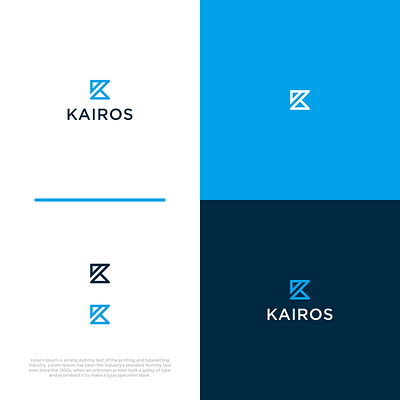 Kairos App Logo Design modern logo