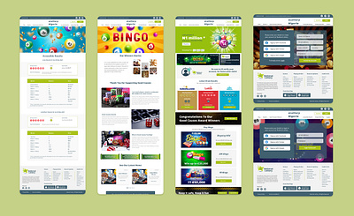 Lottery Web Design | Website Design creative design design ui uidesign uiux web ui webdesign