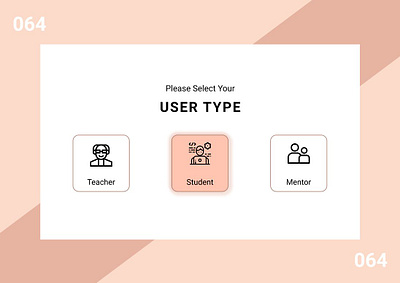 User Type dailyui dailyuichallenge design figmadesign ui ui design uidesign