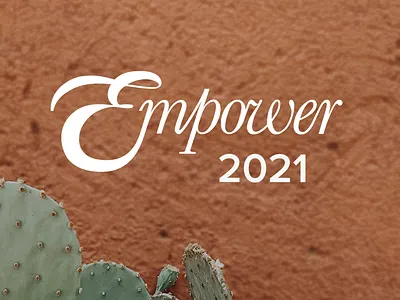 Empower 2021 Branding branding design illustration jillstclair jillstclaircreative logo logodesign southwest typography western western branding