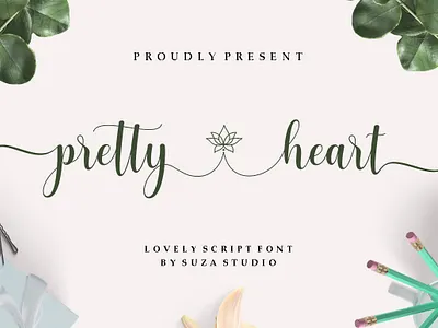 Pretty Heart branding graphic design logo motion graphics