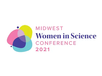 Midwest Women in Science Conference biology branding chemistry conference intersection logo stem wisc women in science women in stem
