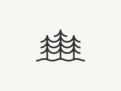 Tree Fam apparel brand branding columbia design hat illustration lake line art minimal nature north face outdoors patagonia river shirt tree vector